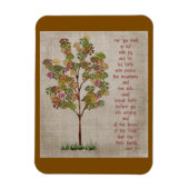 You will go out with Joy  Isaiah 55 verse  Magnet (Vertikal)