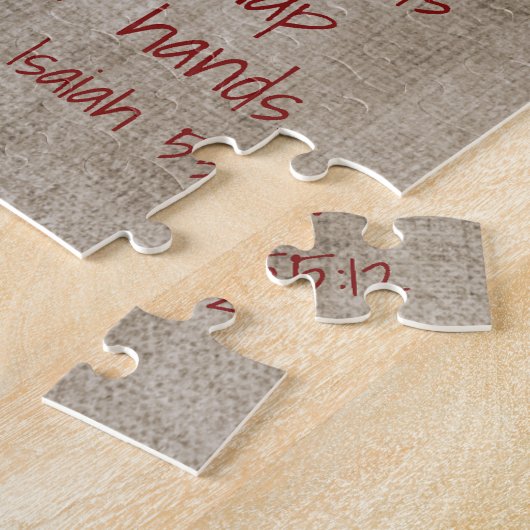 You will go out with Joy  Isaiah 55 verse  Puzzle (Seite)