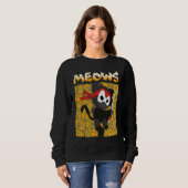 You Will Hear The Meows Domesticated Animal Cat Sweatshirt (Vorne ganz)