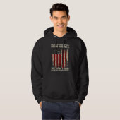 You Will Never See Refugees From America US Patrio Hoodie (Vorne ganz)
