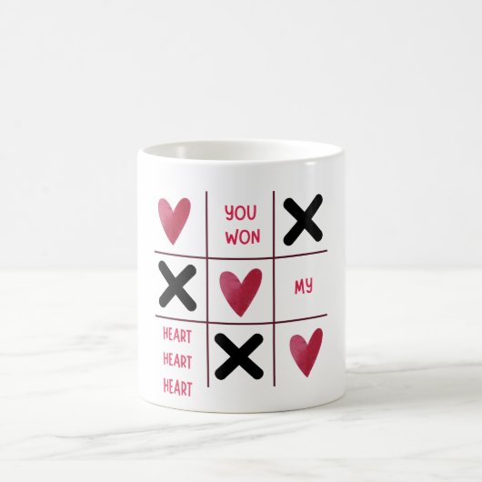 You Won My Heart Kaffeetasse (Mittel)