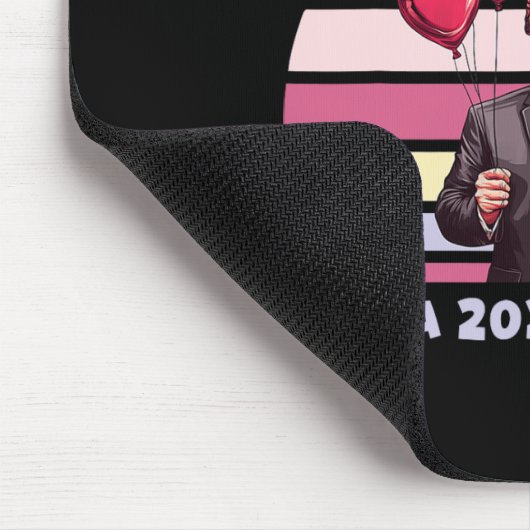 You Won My Heart Like A 2024 Election Funny Trump Mousepad (Ecke)