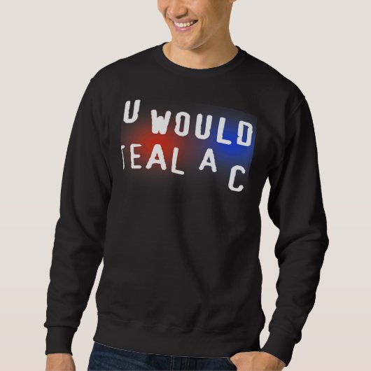 You Wouldn't Steal A Car Sweatshirt (Vorderseite)
