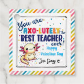 Youare Axo lakut Best teache" Valentine Geschenkta Geschenkanhänger (Vorderseite)