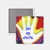 yOUaRE sPECIAL Magnet (Vorderseite/Rückseite)