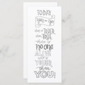 Youer Than You (Vorne/Hinten)