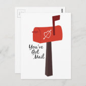 Youhv Got Mail Postkarte (Vorne/Hinten)