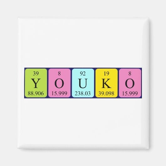 Youko Periodenmagnet Magnet (Vorne)