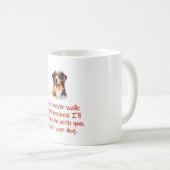 Youll Walk Niemals alleine Kaffeetasse (VorderseiteRechts)