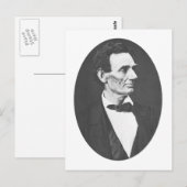 Young Abraham Lincoln Postkarte (Vorne/Hinten)