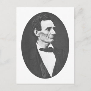 Young Abraham Lincoln Postkarte