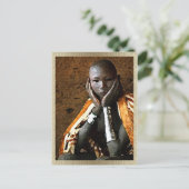 Young African Boy Postkarte (Stehend Vorderseite)