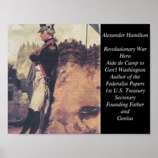 Young Alexander Hamilton Poster (Vorne)