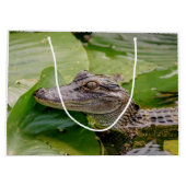 Young Alligator Große Geschenktüte (Rückseite)
