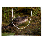 Young Alligator Große Geschenktüte (Vorderseite)