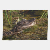 Young Alligator Handtuch (Horizontal)