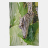 Young Alligator Küchentuch (Vertikal)