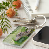 Young Alligator Schlüsselanhänger (Vorderseite rechts)