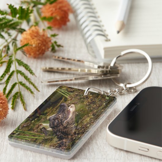 Young Alligator Schlüsselanhänger (Vorderseite rechts)