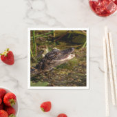 Young Alligator Serviette (Beispiel)