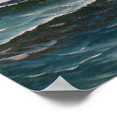 Young America at Sea Clipper Ship Poster (Ecke)