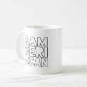 Young American Kaffeetasse (Vorderseite Links)