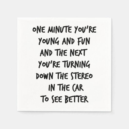 Young and Fun Serviette (Vorderseite)