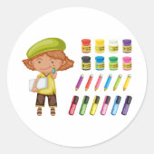 Young Artist Stickers (Vorderseite)