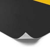 Young Asian Girl Playing Violine Surreal Scene Poster (Ecke)