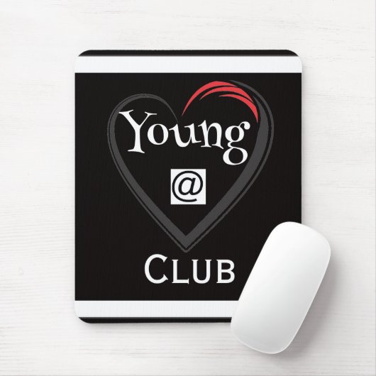 Young at Heart Club Mauspad (Mit Mouse)