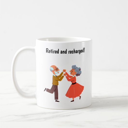 Young-at-Heart Senior Citizens Dancing Kaffeetasse (Links)
