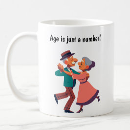 Young-at-Heart Senior Citizens Dancing Kaffeetasse
