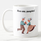 Young-at-Heart Senior Citizens Dancing Kaffeetasse