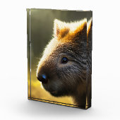 Young Australian Wombat, Foto Block (Rechts)