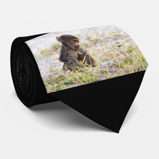 Young Baboon Krawatte (Gerollt)