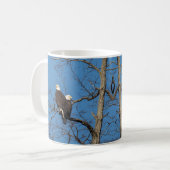 Young Bald Eagle Couple Kaffeetasse (Vorderseite Links)