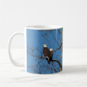 Young Bald Eagle Couple Kaffeetasse (Links)