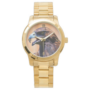 Young Bald Eagle Wildlife Painting Armbanduhr