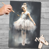 Young Ballerina 1 Decoupage Paper Seidenpapier