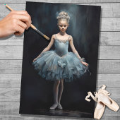 Young Ballerina 3 Decoupage Paper Seidenpapier