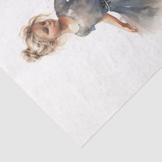 Young Ballerina Collage 1 Dekoupage Paper Seidenpapier (Ausschnitt)