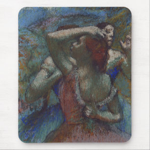 Young Ballet Dancers (Ballerinas) (von Edgar Degas Mousepad