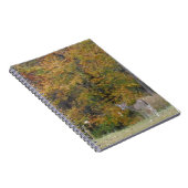 Young Bambi Deer mit Fallbäumen. Notizblock (Rechte Seite)