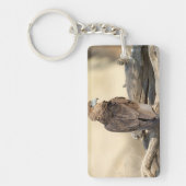 Young Bateleur Schlüsselanhänger (Vorderseite)