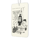 Young Bauern Quiz Night Autolufterfrischer (Links)