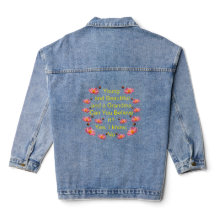 Young Beautiful Großmutter Denim Jacket