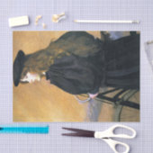 Young Bicyclicks by Lilla Cabot Perry Seidenpapier (Handwerk)