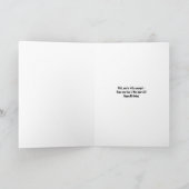 Young Birthday Funny Pun Deer Nature Birthday Card Karte (Innenseite)