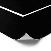 Young Black Bar Study Art Poster (Ecke)