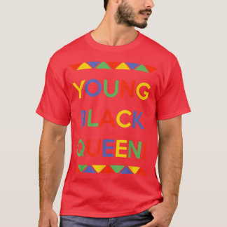 Young Black Queen LGBT Pride Monat  T-Shirt